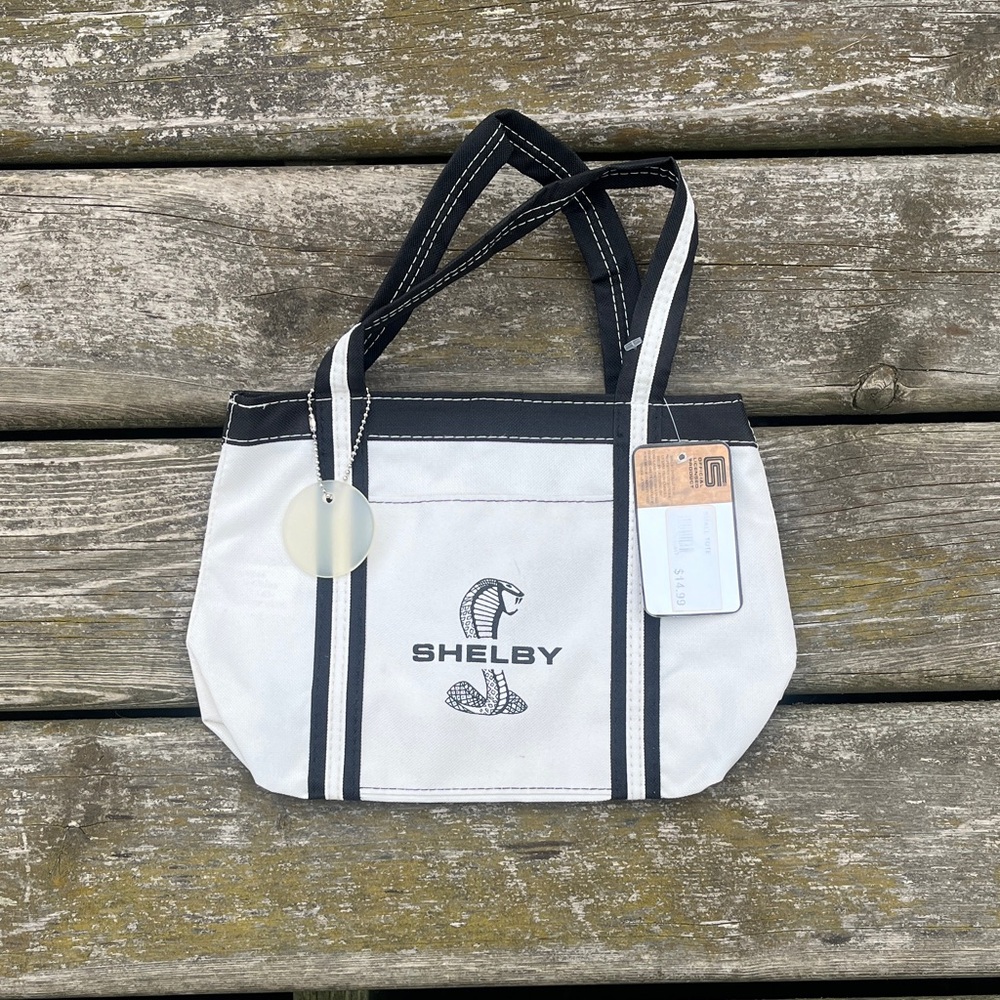 NWT Carroll Shelby Official Licensed Small  Tote Bag